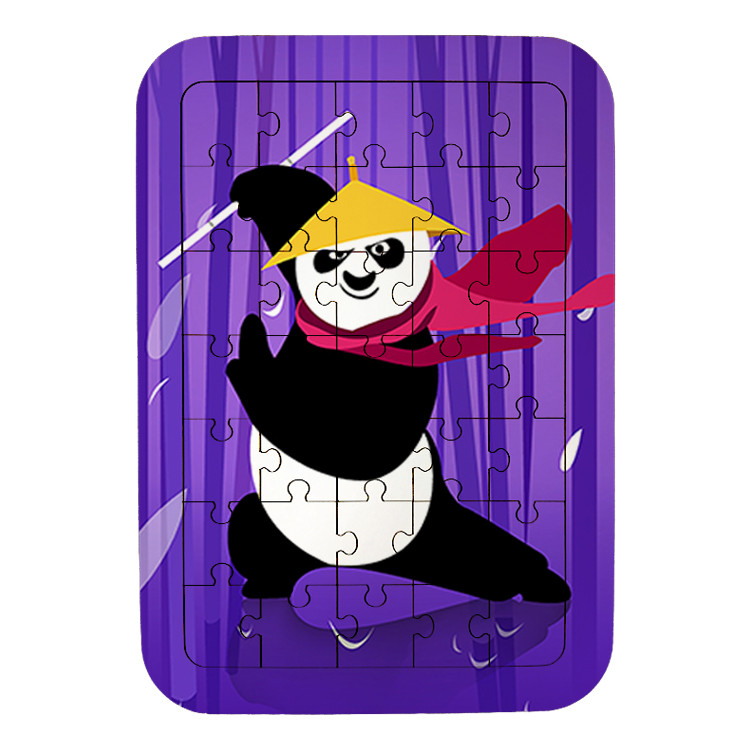 پازل 35 تکه مدل پاندا مونگ فو کار کد 16