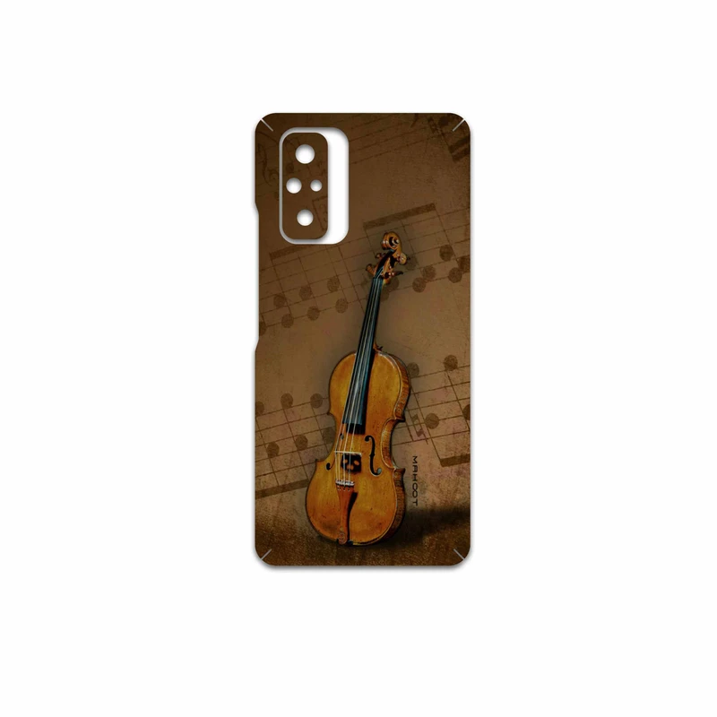 برچسب پوششی ماهوت مدل Violin-Instrument مناسب برای گوشی موبایل شیائومی Redmi Note 10 Pro