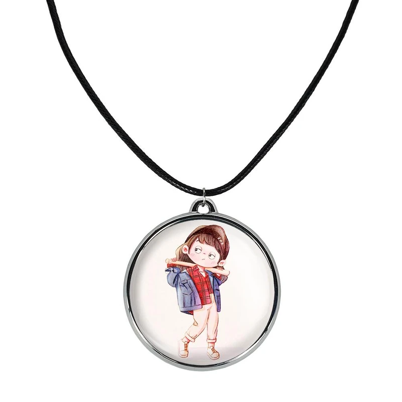 گردنبند خندالو مدل دخترانه کودکانه کد 2871628717