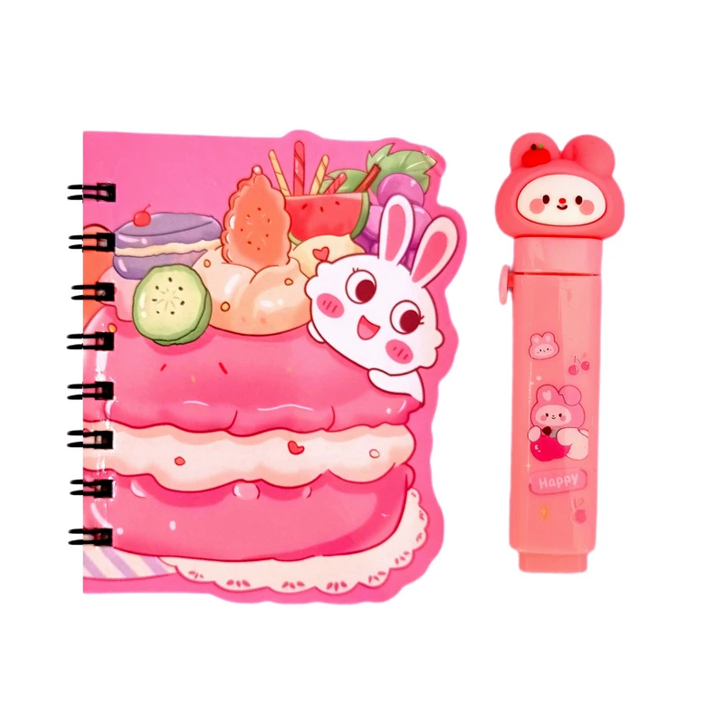 دفترچه یادداشت 80 برگ مدل دیوایدر به همراه پاک کن