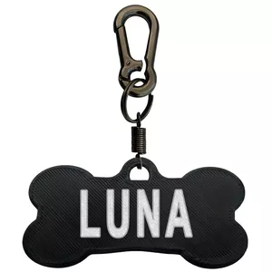 پلاک شناسایی سگ مدل Luna
