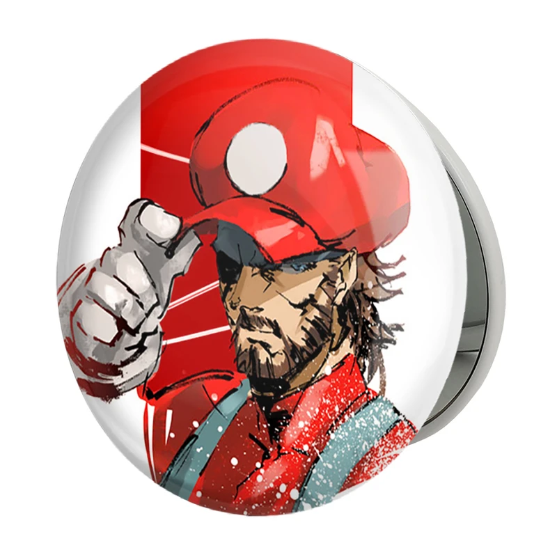 آینه جیبی خندالو طرح بازی متال گیر (Metal Gear) مدل تاشو کد 33158