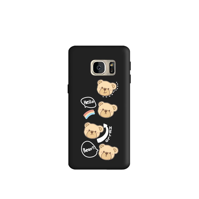 کاور طرح خرس بیر کد m2487 مناسب برای گوشی موبایل سامسونگ Galaxy S7 Edge
