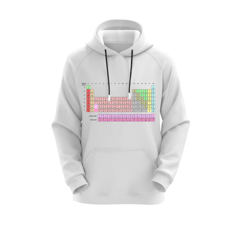 هودی زنانه مدل جدول کد J240 رنگ سفید