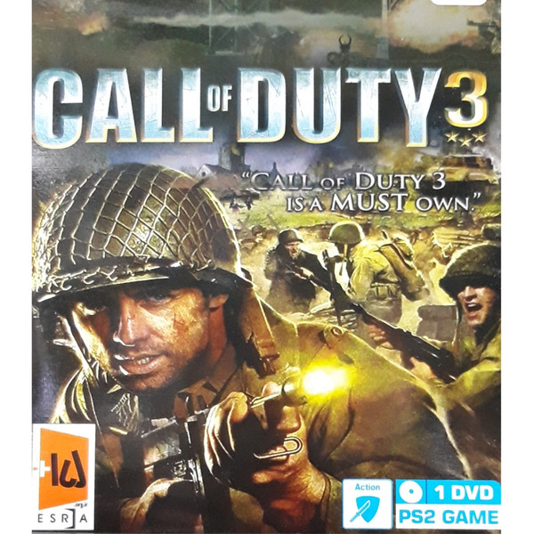 بازی call of duty 3 مخصوص PS2