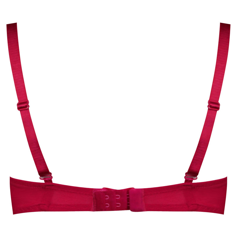 ست شورت و سوتین زنانه جینا مدل فنردار گیپوری کد 4719-4242 رنگ سرخابی