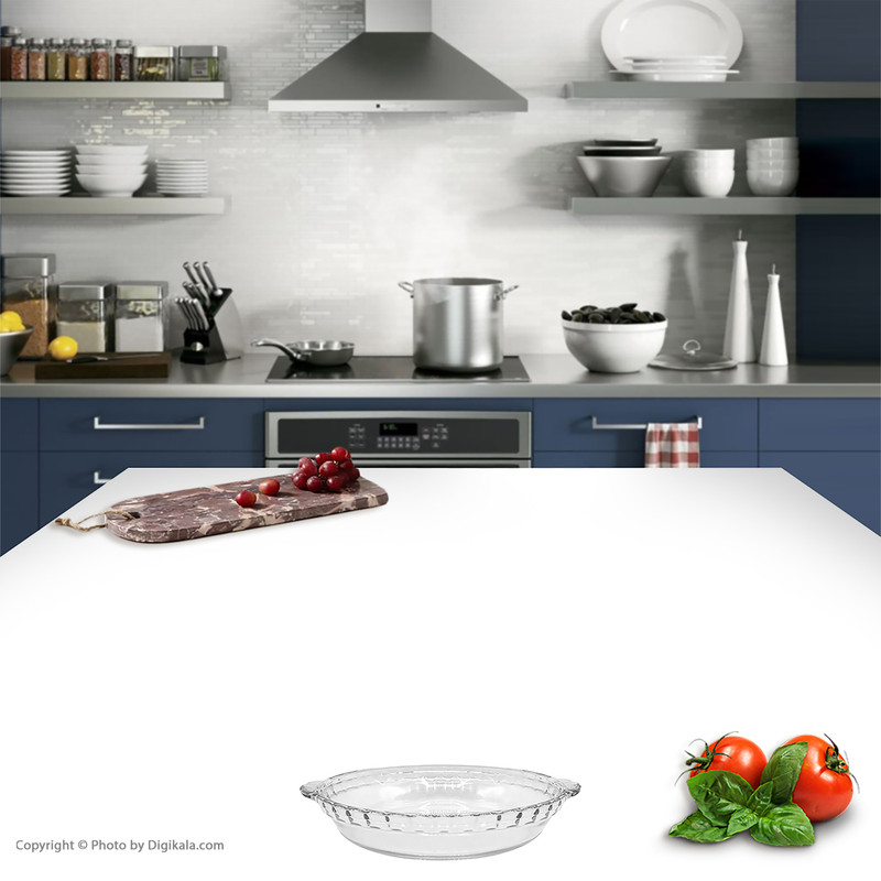 پیتزا خوری شیشه و بلور اصفهان مدل نازنین کد 746 بسته 2 عددی