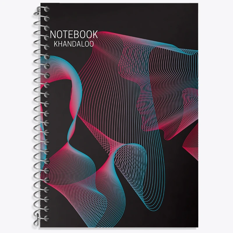 دفتر لغت 50 برگ خندالو طرح مدرن کد N1163