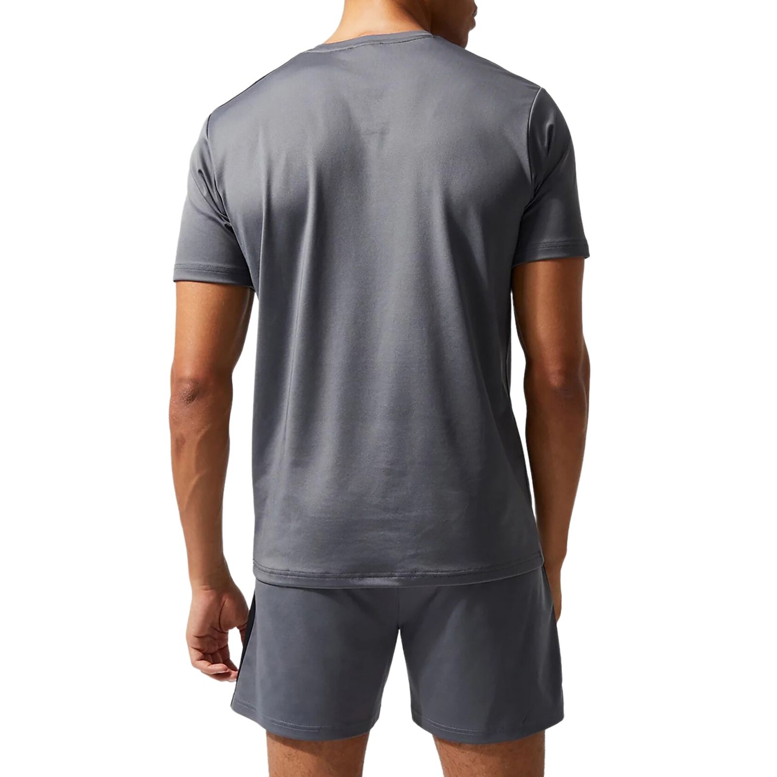 ست تی شرت و شلوارک ورزشی مردانه نوزده نودیک مدل ST1918 DGB -  - 5