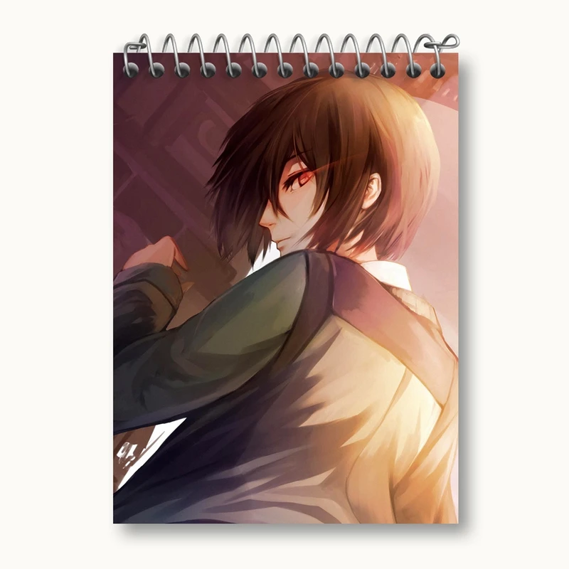 دفتر یادداشت 50 برگ خندالو مدل توکا کریشیما انیمه توکیو غول Tokyo Ghoul کد 11916