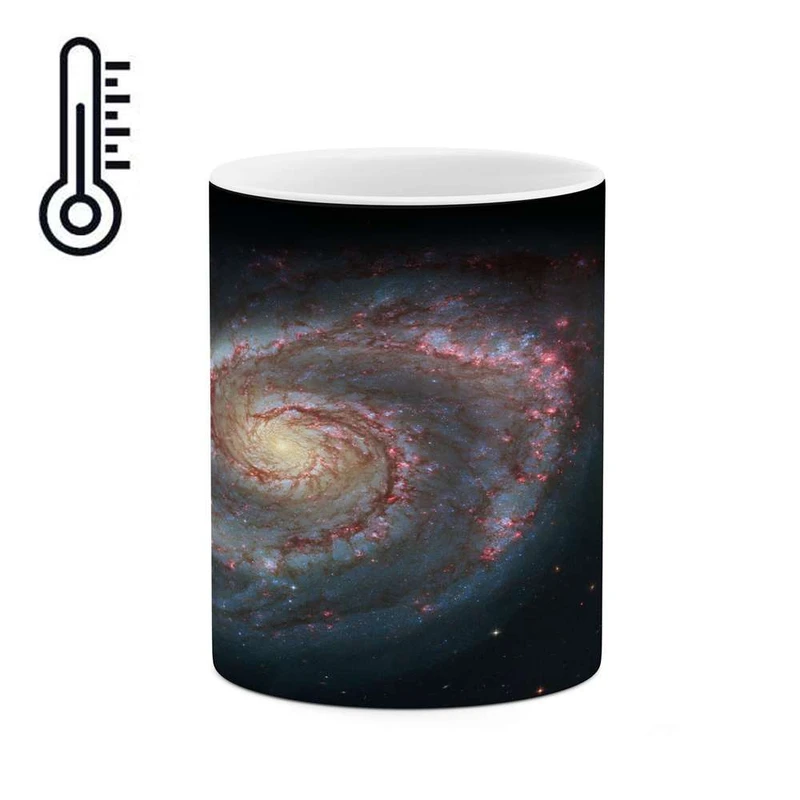 ماگ حرارتی کاکتی مدل کهکشان کد mgh15757