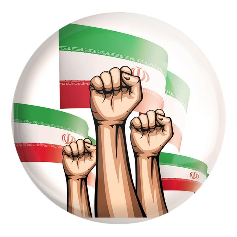 پیکسل خندالو طرح پرچم ایران کد 23949 مدل بزرگ