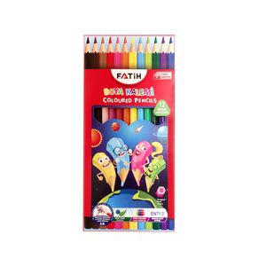 مداد رنگی 12 رنگ فاتح کد 3-71