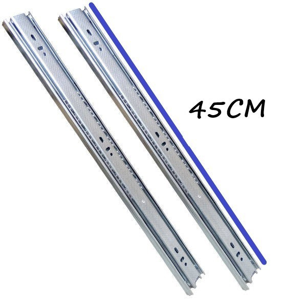 ریل کشو مدل سه تیکه کد 40 مجموعه 2 عددی ریل کشو مدل سه تیکه کد 40 مجموعه 2 عددی