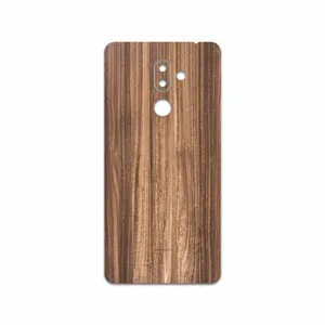 MAHOOT Light Walnut Wood Cover Sticker for Nokia 7 Plus