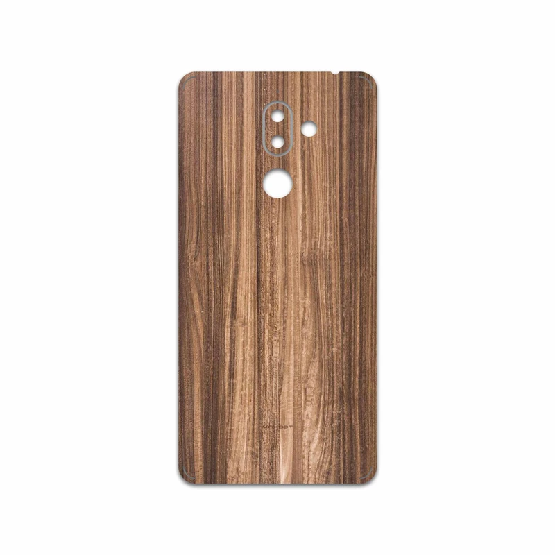 برچسب پوششی ماهوت مدل Light Walnut Wood مناسب برای گوشی موبایل نوکیا 7 Plus