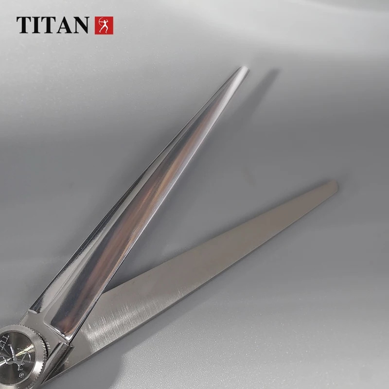 ست قیچی آرایشگاهی تیتان مدل TTD60 مجموعه 2 عددی