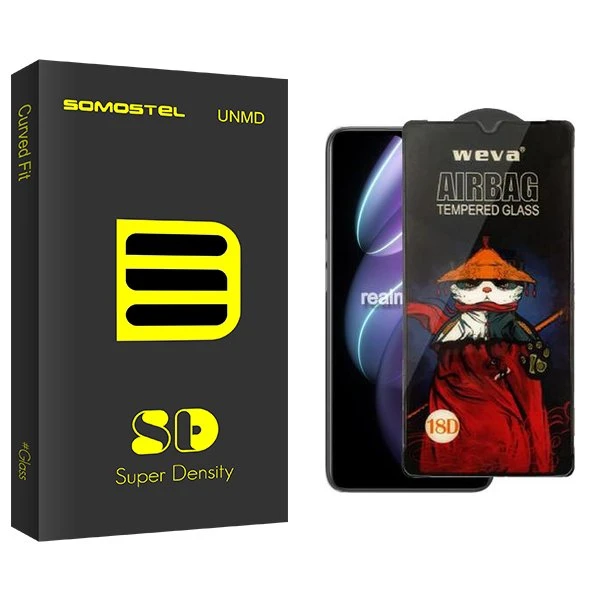 محافظ صفحه نمایش سوماستل مدل SD Airbag مناسب برای گوشی موبایل ریلمی V30