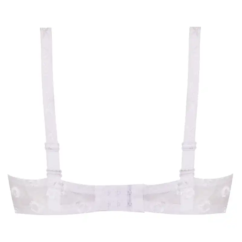 سوتین زنانه پانیذ مدل فنردار کد 66338 رنگ سفید