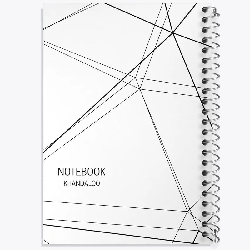 دفتر مشق 50 برگ خندالو طرح مدرن کد N212