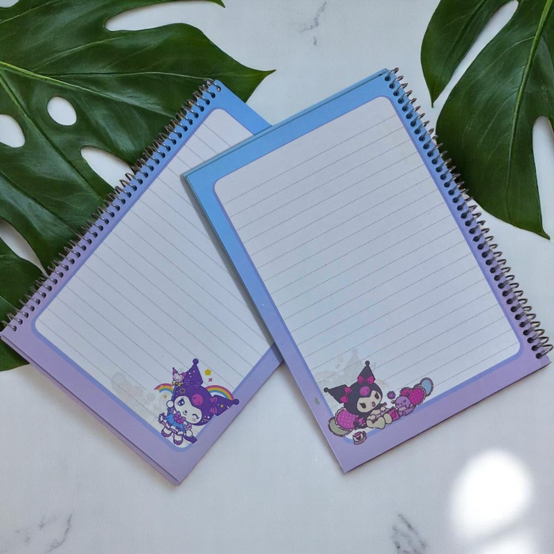 دفتر مشق 80 برگ آوان مدل حاشیه دار طرح کرومی آبنبات کد HH1