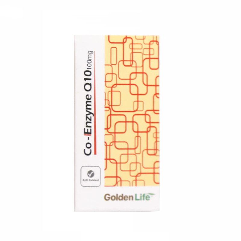 قرص کو آنزیم کیوتن گلدن لایف- 100 میلی گرم بسته 30 عددی قرص کو آنزیم کیوتن گلدن لایف- 100 میلی گرم بسته 30 عددی