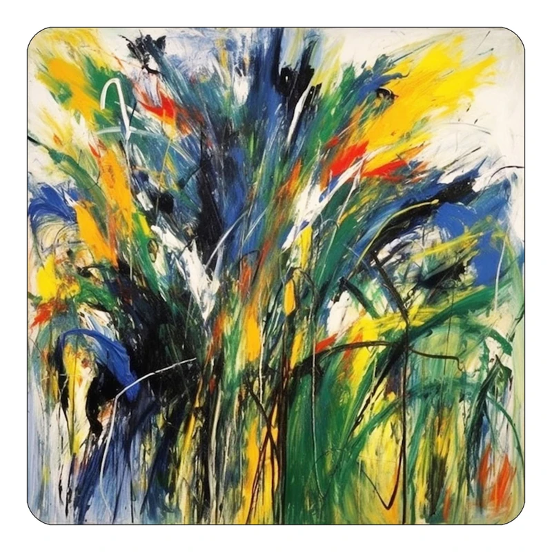 مگنت کاکتی طرح نقاشی رنگ روغن مدل mp72679