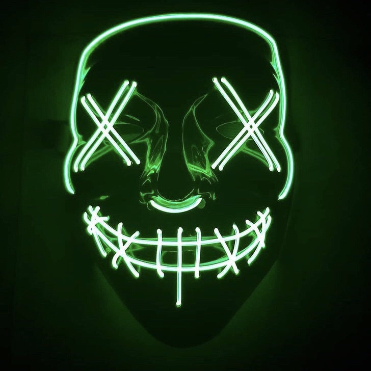 ماسک ایفای نقش مدل LED PURGE ماسک ایفای نقش مدل LED PURGE
