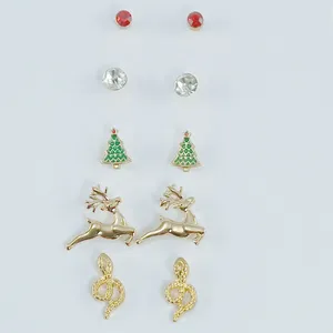 گوشواره زنانه اکسسورایز مدل M40 مجموعه 5 عددی