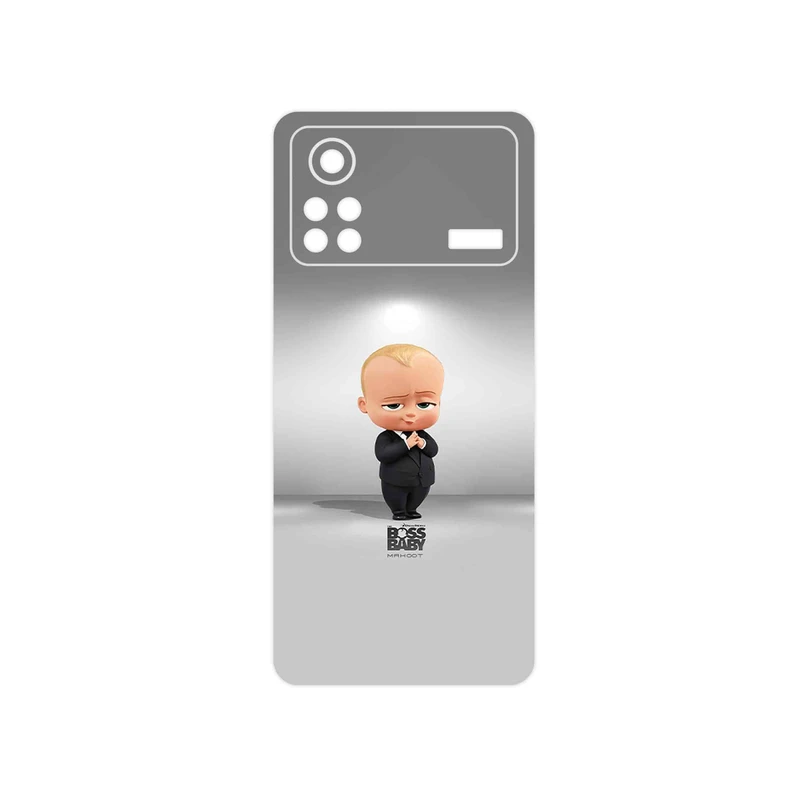 برچسب پوششی ماهوت مدل The Boss Baby مناسب برای گوشی موبایل شیائومی Poco X4 Pro 5G