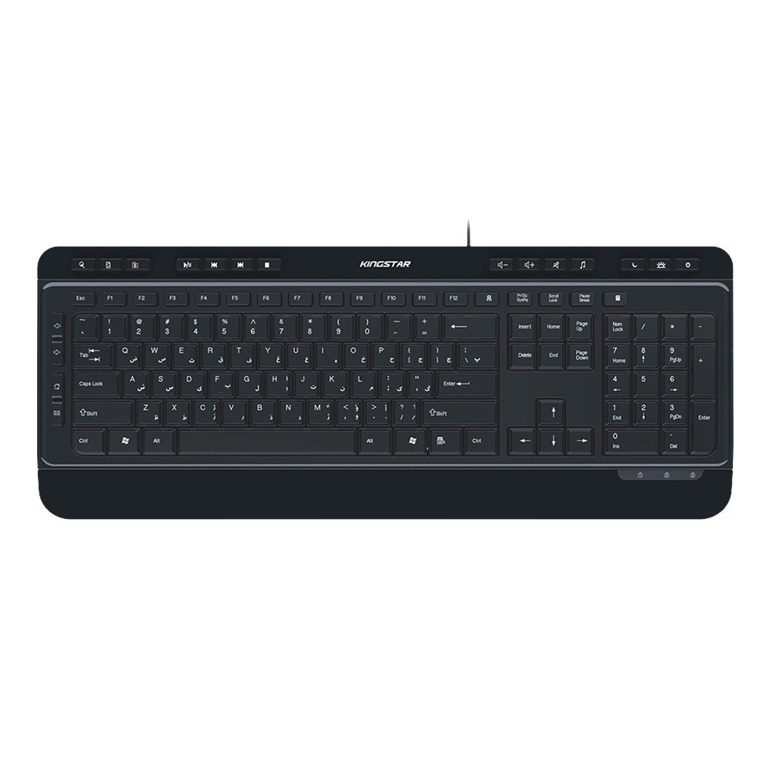 کیبورد کینگ استار مدل KB97 Gaming Full Multimedia