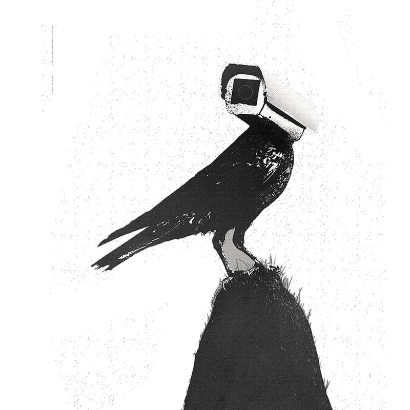 استیکر لپ تاپ طرح The Lookout کد ST-113