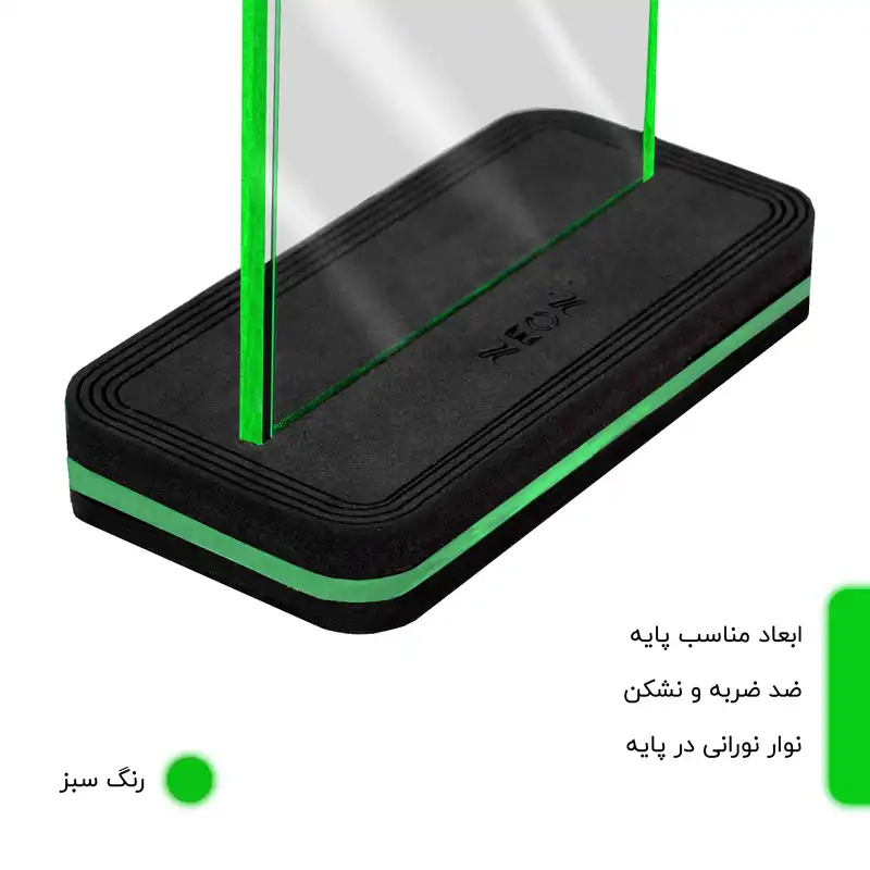 چراغ رومیزی نئون مدل RLX