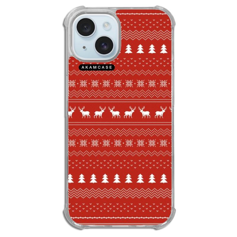 کاور آکام مدل AMCWTA15-CHRISTMAS21 مناسب برای گوشی موبایل اپل iPhone 15