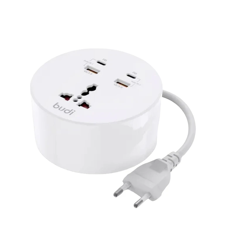 شارژر رومیزی 36 وات 5 پورت بودی مدل AC308REW