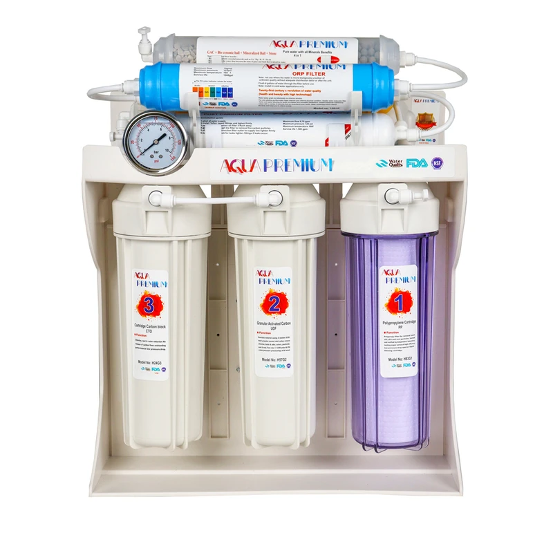 دستگاه تصفیه کننده آب آکواپرمیوم مدل A8OAB11-FG-TM