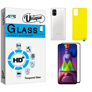 AFS Unique Screen Protector For samsung m51 With Back Protector