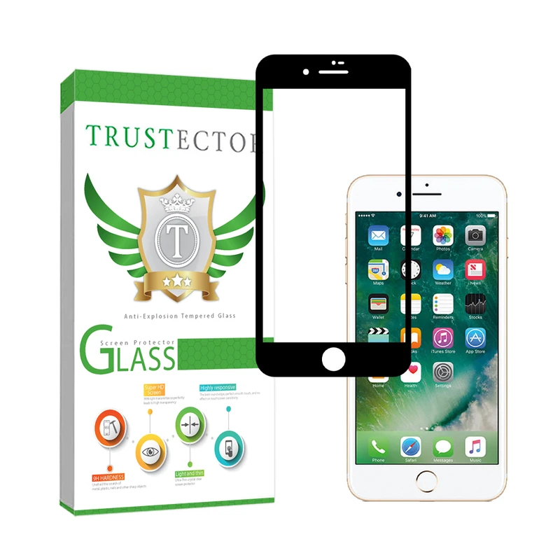 محافظ صفحه نمایش سرامیکی تراستکتور مدل CRMSNWTR مناسب برای گوشی موبایل اپل iPhone 8 Plus / 7 Plus