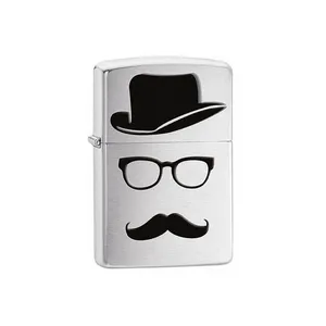 فندک زیپو مدل Mustache Hat کد 200
