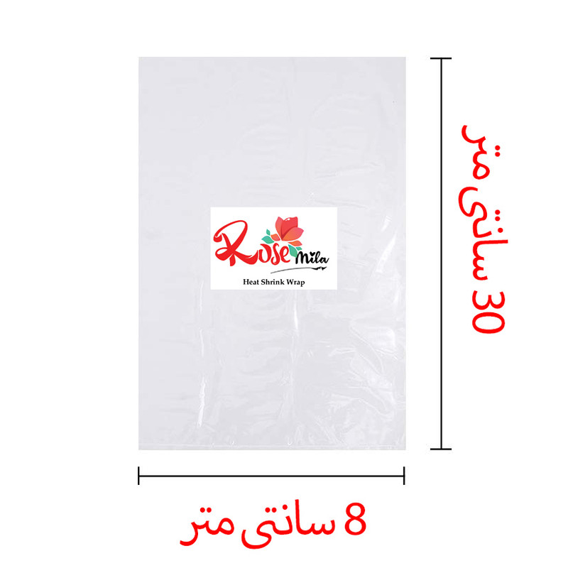 پلاستیک شیرینگ حرارتی مدل 8CM بسته 20 عددی