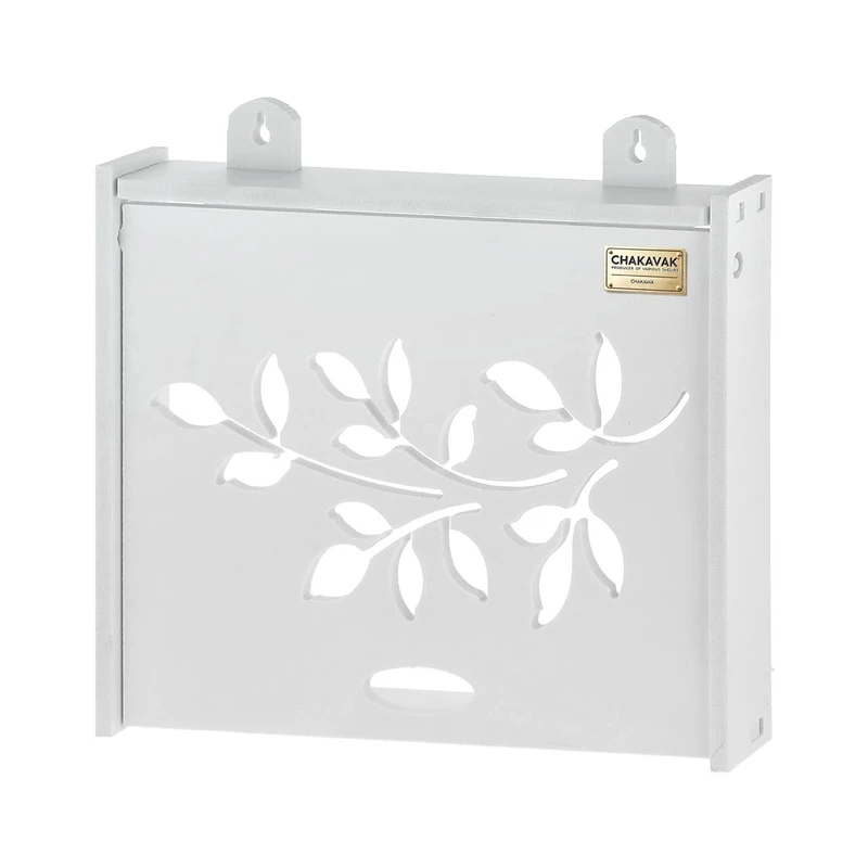 شلف دیواری چکاوک مدل پوشاننده جعبه فیوز طرح برگ