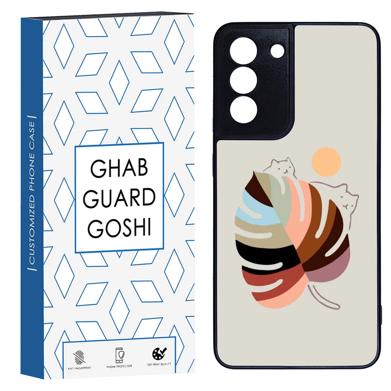 کاور قاب گارد گوشی طرح گربه کد TPU-014 مناسب برای گوشی موبایل سامسونگ Galaxy S21 fe