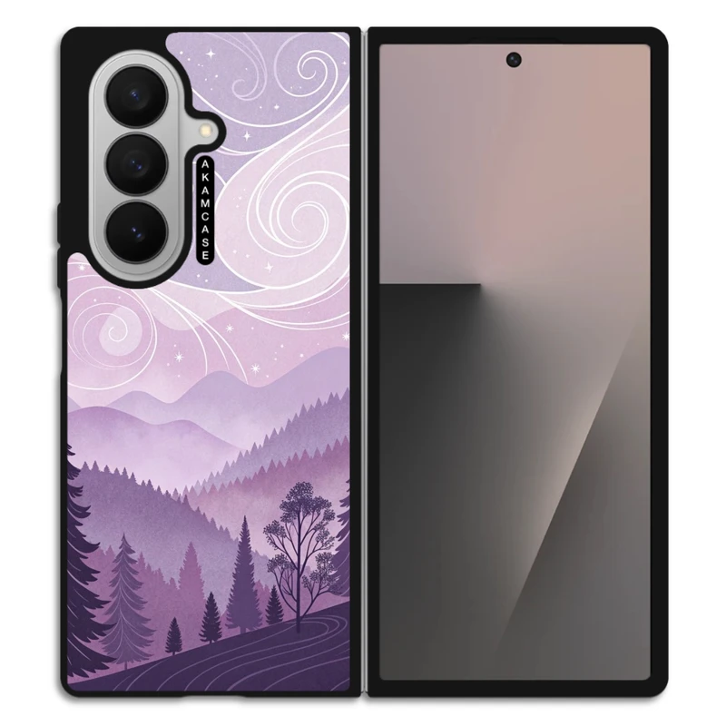 کاور آکام مدل AMC-WSGZFOLD7-LAVENDER-10 مناسب برای گوشی موبایل سامسونگ Galaxy Z Fold 7
