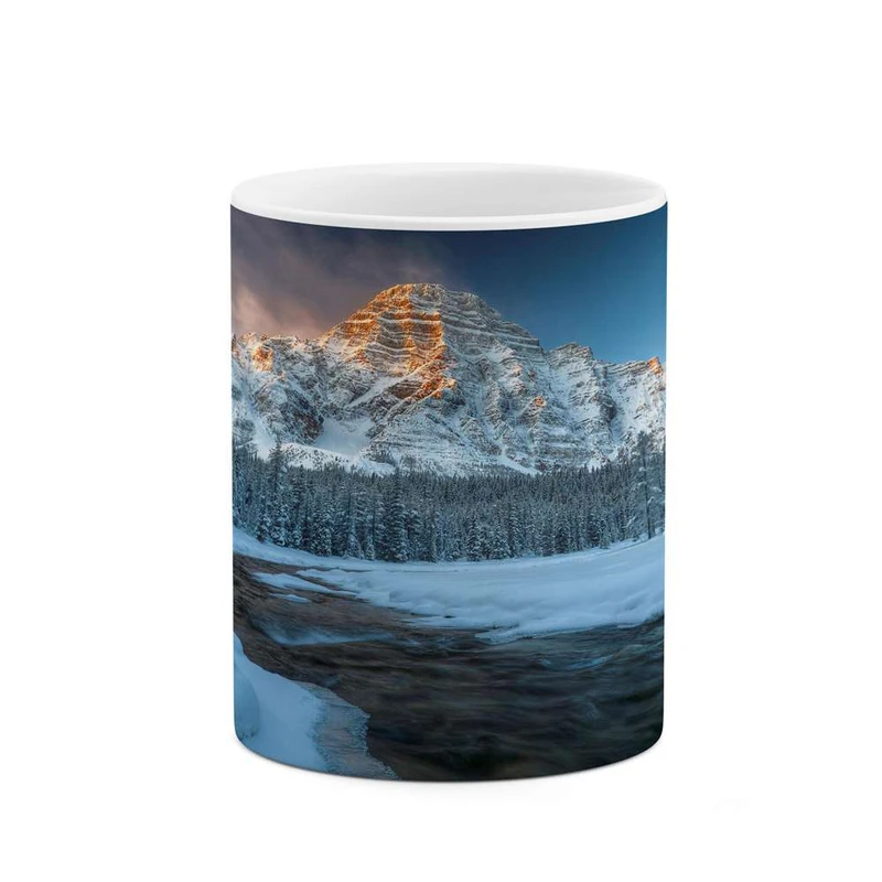 ماگ کاکتی مدل منظره برفی کد mgh15116