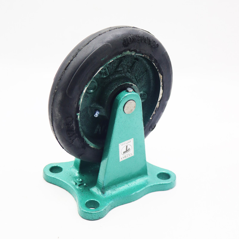 چرخ کفی‌دار تیزرو مدل ثابت کد YP-SABET-40*200*20MM