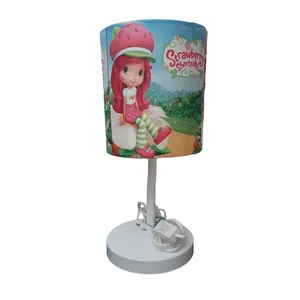 آباژور رومیزی کودک مدل دختر توت فرنگی کد A-119 