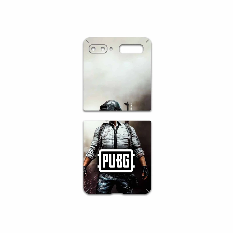 برچسب پوششی ماهوت مدل Pubg-Game مناسب برای گوشی موبایل سامسونگ Galaxy Z Flip