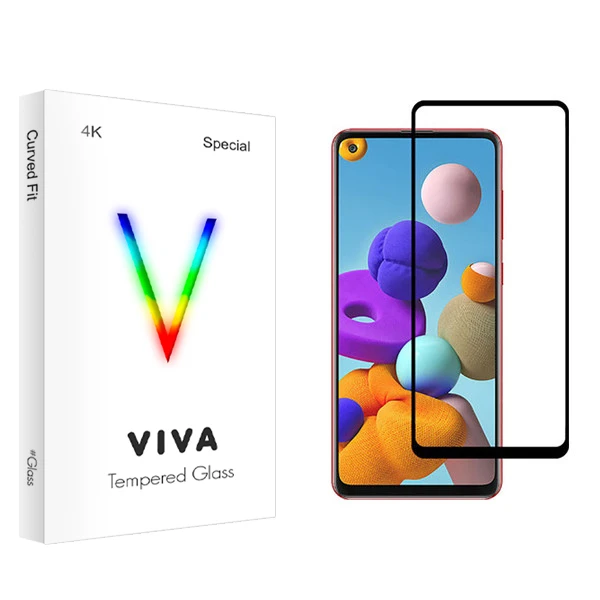 محافظ صفحه نمایش مات ویوا مدل 4K مناسب برای گوشی موبایل سامسونگ Galaxy A21s