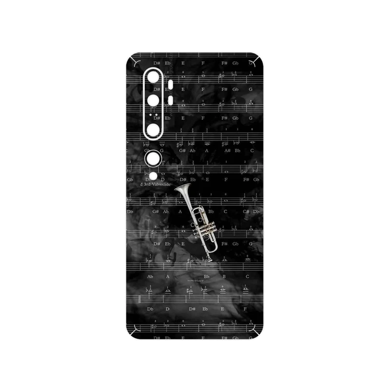برچسب پوششی ماهوت مدل Trumpet مناسب برای گوشی موبایل شیائومی Mi Note 10 Pro