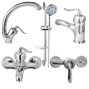 ست شیرآلات شیرآلات بهداشتی پارس شید فاتح مدل S مجموعه 5 عددی